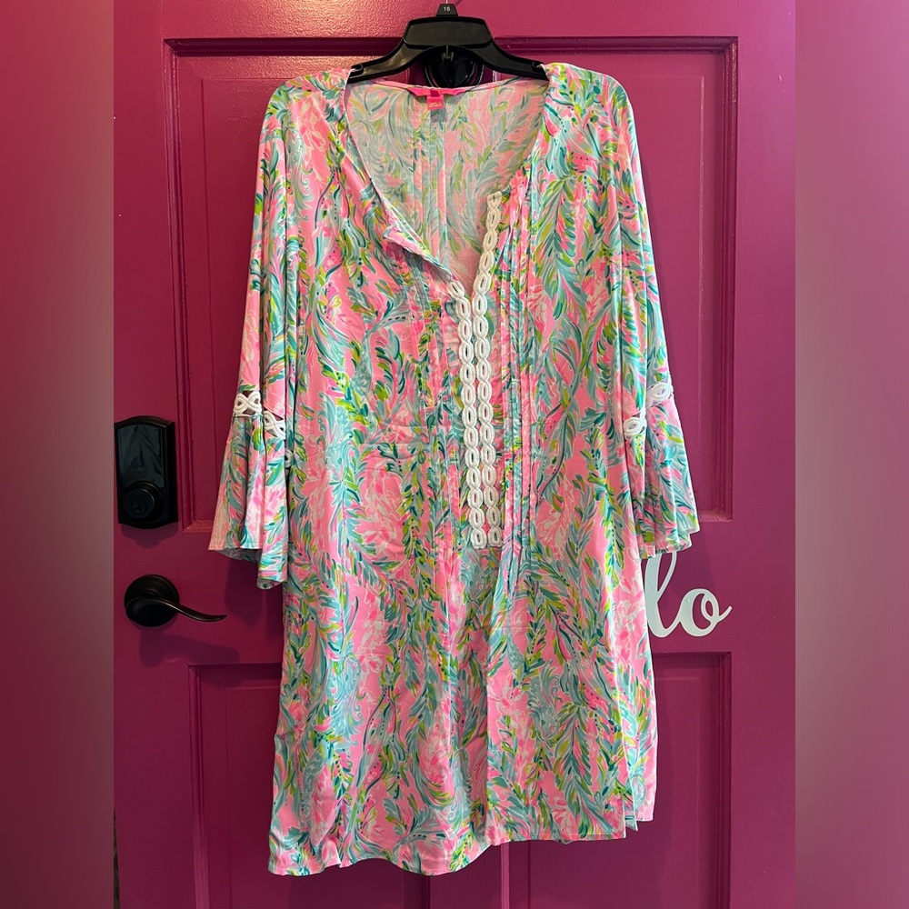 EUC Lilly Pulitzer Hollie Tunic Dress size XL